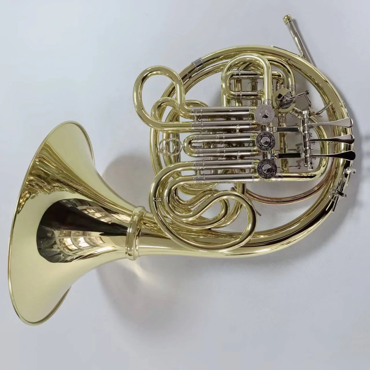 

Devote CRFH-8160 F/Bb Thin Brass Material Professional Double French Horn with Good case AA