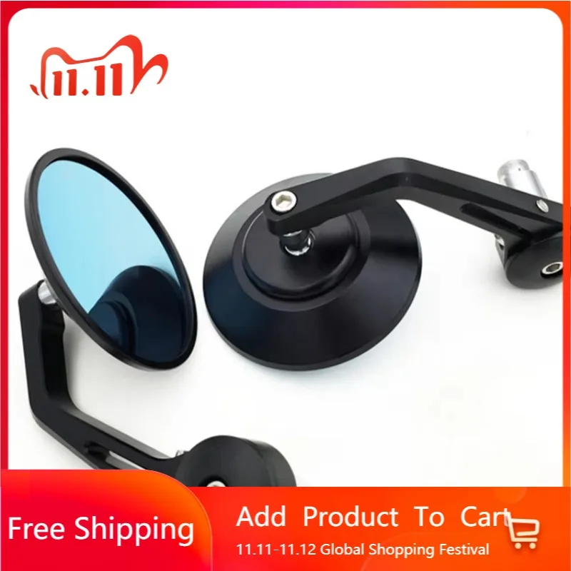 

STLF Motorcycle Spare Pa Motorbike Accessories Universal Rear View Mirror Back Mirror for