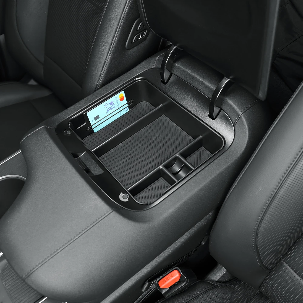 For 9-seater Hyundai Palisade LX3 2026 LHD Double-Layer Central Storage Box Water Cup Organizer Holder Car Interior Components