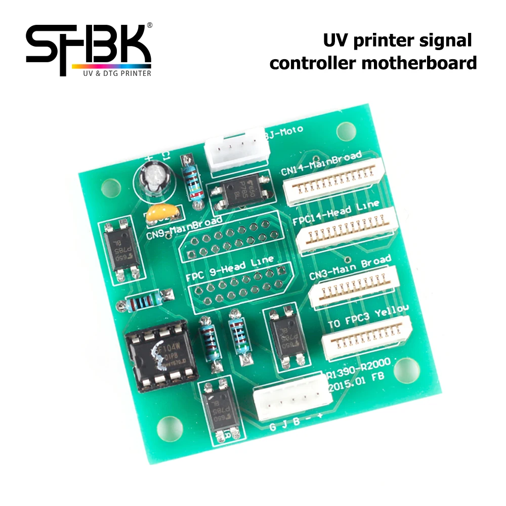 A3 UV printer adapter card Controller Motherboard for Epson R1390 L1800 R2000 paper signal shielding mainboard