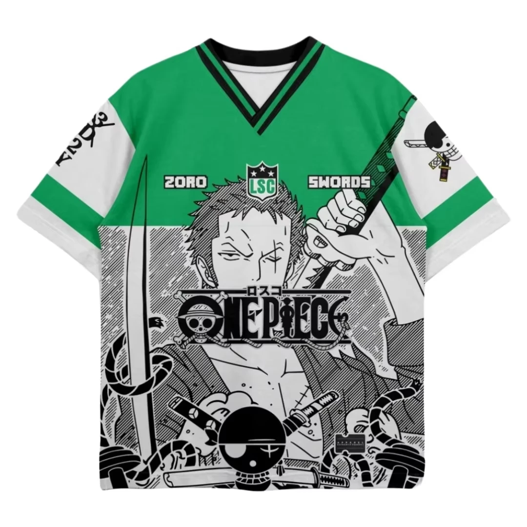 Summer 2026 One Piece Rolonoa Sauron Themed American Sports Jersey 3D Print Breathable Quick-Drying T-shirt Male/Female Top