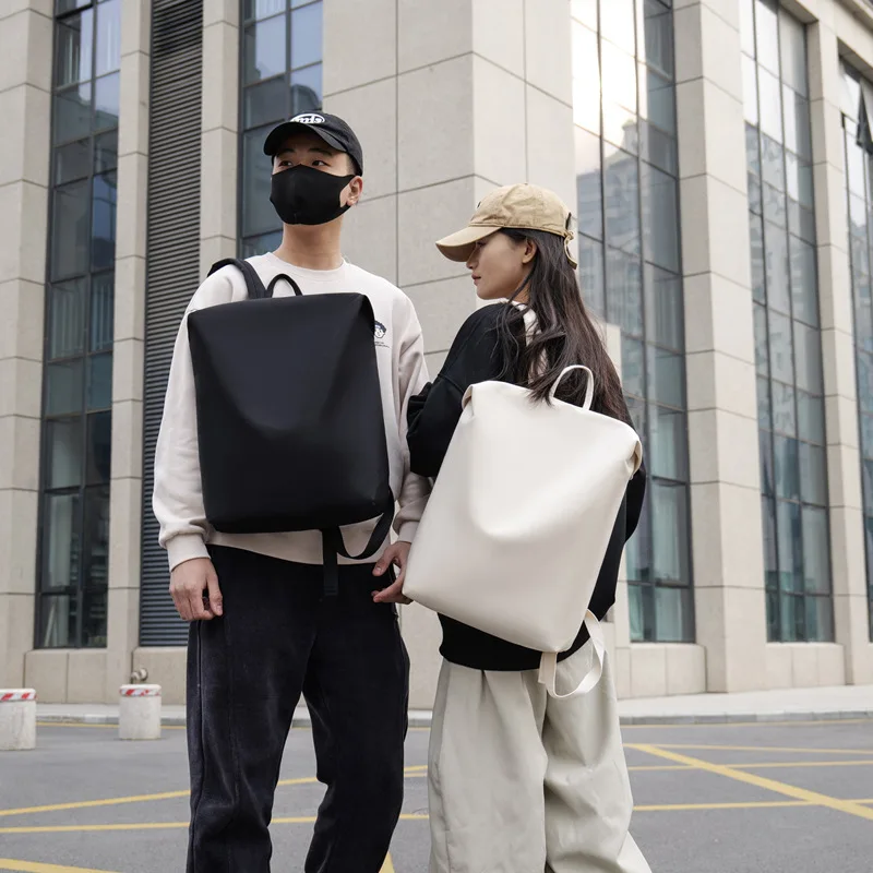 

New Large Capacity Student Backpack Simple Double Shoulder Bag Lightweight Commuter Travel Backpack Women's and Men's Casual Bag