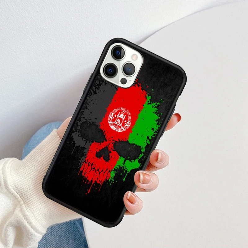 Afghan Afghanistan Flag Freedom Phone Case for iPhone 15 16 SE2020 11 12 13 14 Pro Max mini 6 7 8 Plus coque Fundas Shell