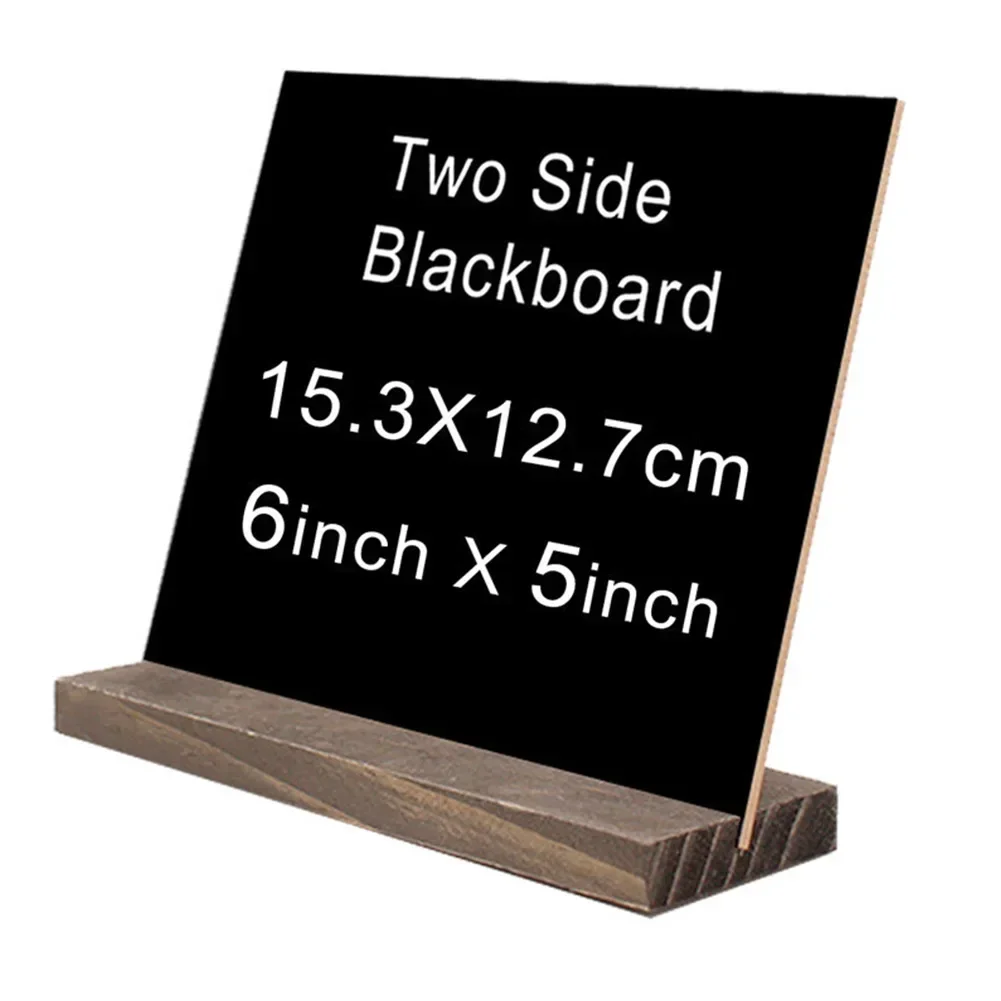 

Birthday Parties Message Boards Wooden Double-sided Home Party Decoration Message Boards Blackboard Chalkboard