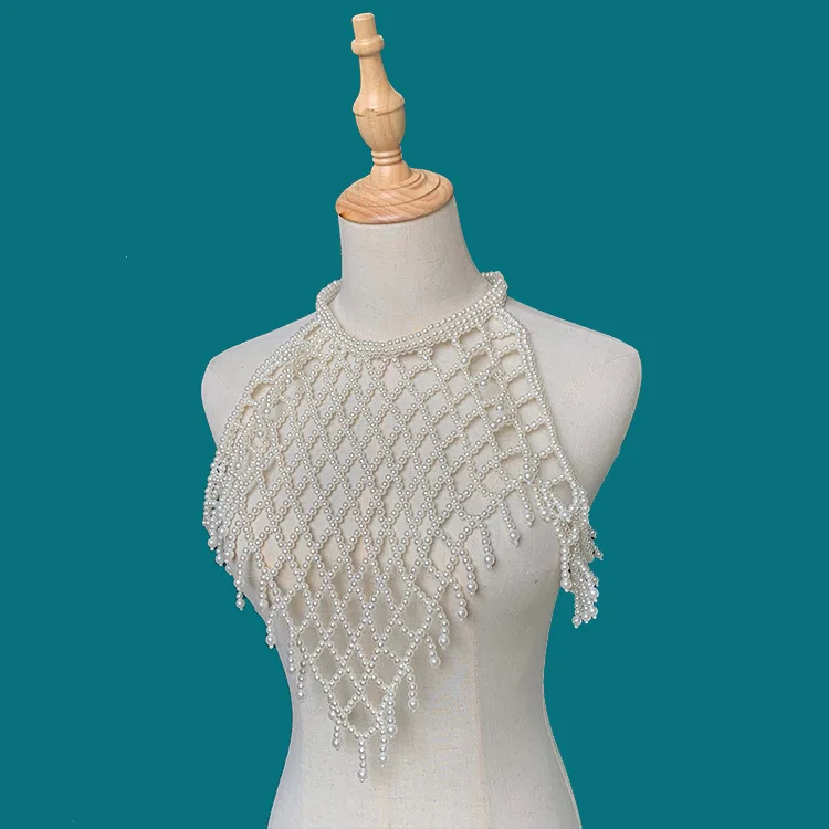 Gold Body Jewelry Woman Chain Bellydance Accessories Silver Sequin Bra Street Belly Dance Hip Scarf Pearl Collar Waist Necklace