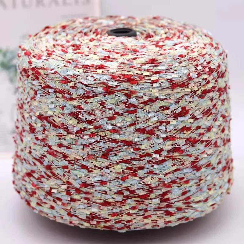 500g Duan dye toothbrush Yarn for Crochet Hook Knitted,Suitable for DIY handmade sweater doll mixed thread