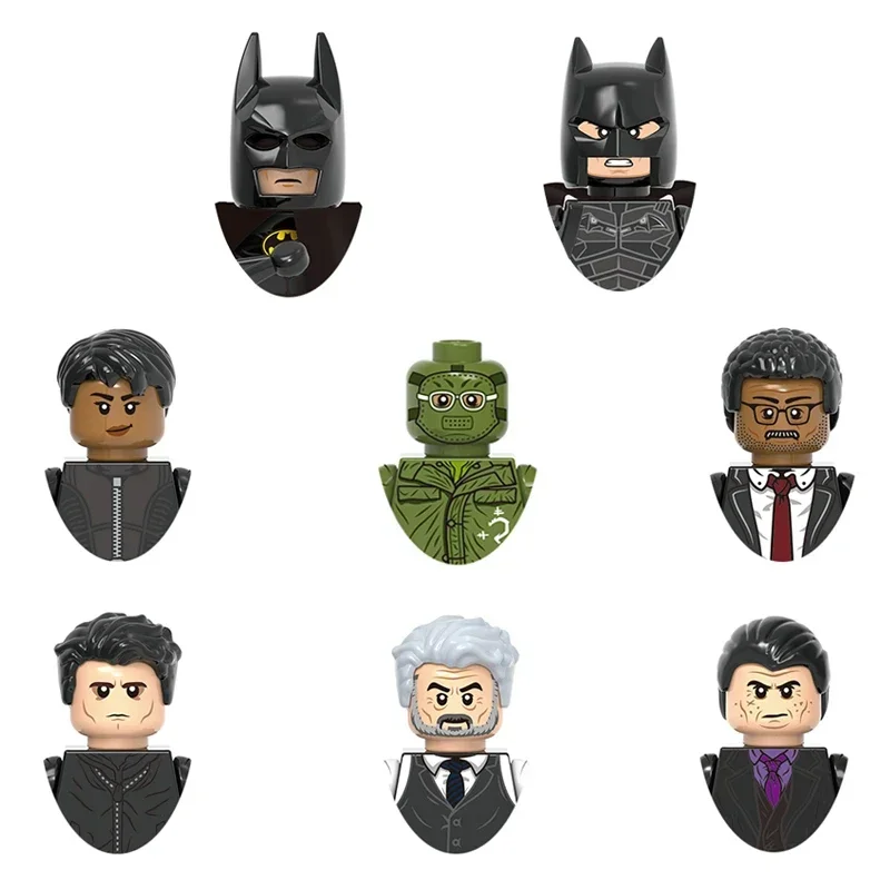 

X0334 Batman Xatwoman Bruce Wayne Penguin Riddler Alfred Pennyworth James Gordon Building block boy birthday toy