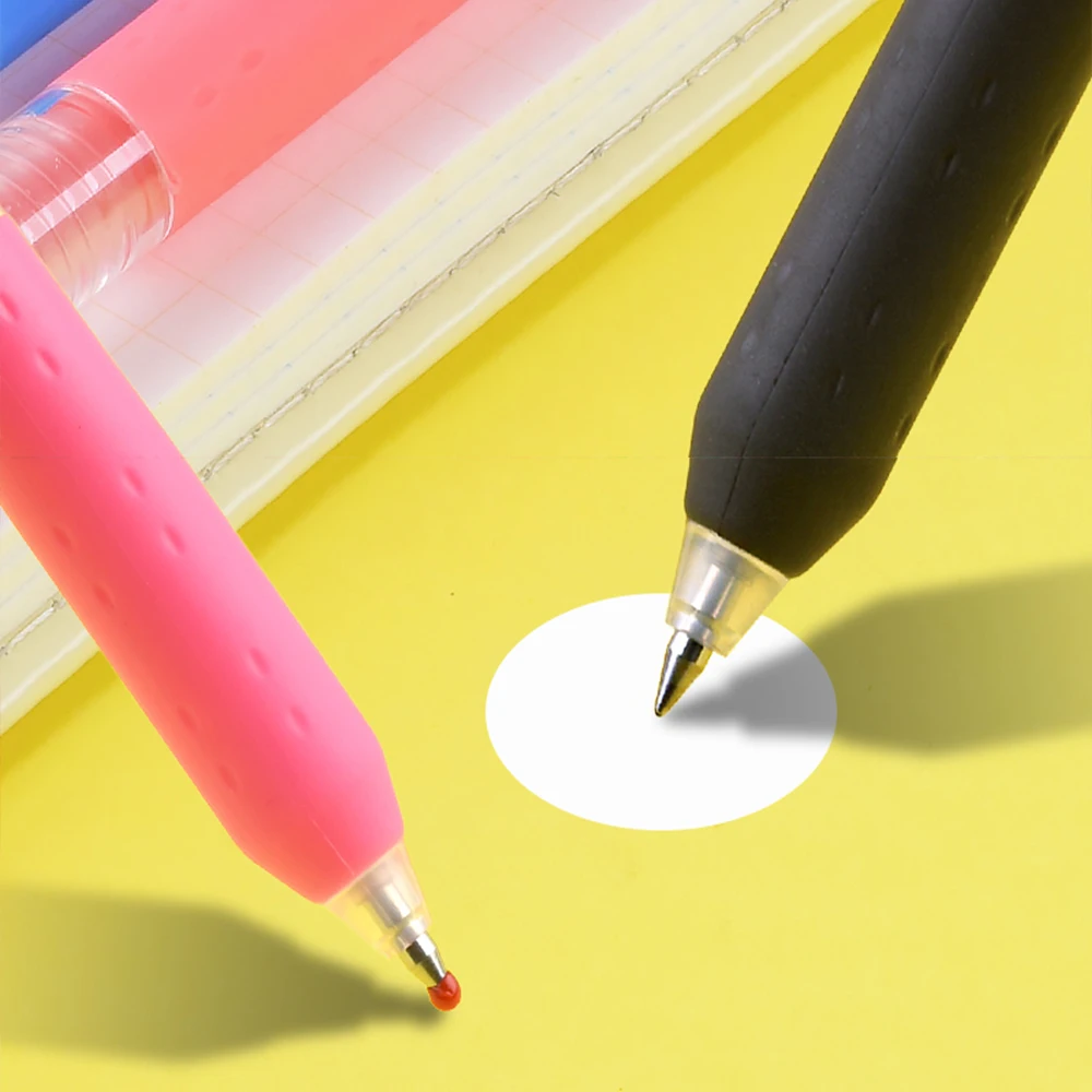 Aihao Color Gel Pen Set 0.5mm Juice Pen Writing Smooth Student Push Type Hand Account Graffiti GP260 Cute School Stationery