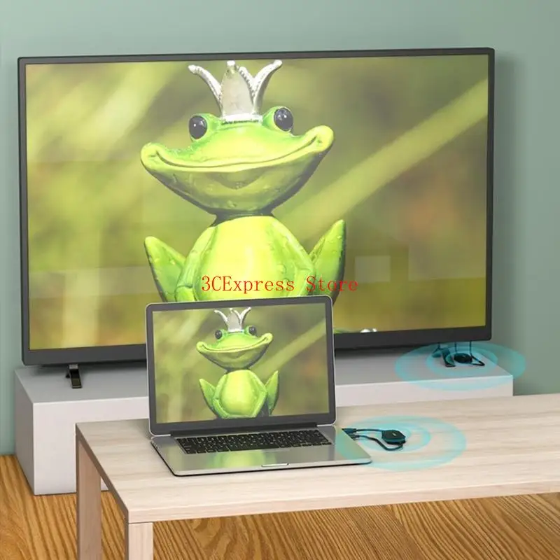 1080p-HD اللاسلكي اللاسلكي المتوافق مع لجهاز الكمبيوتر الشخصي لتدفق التلفزيون-