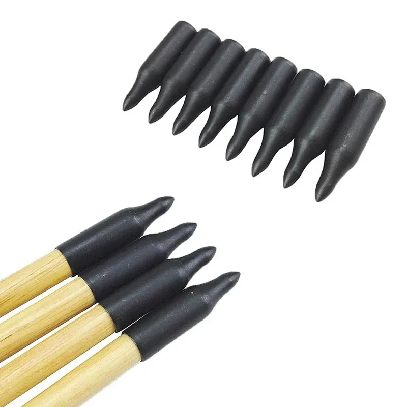 12pcs Shooting Arrowhead 70/75/80 Grain for OD 8mm Wooden Arrow Bamboo Shaft Target Archery Arrow Tip Hunting Broadhead