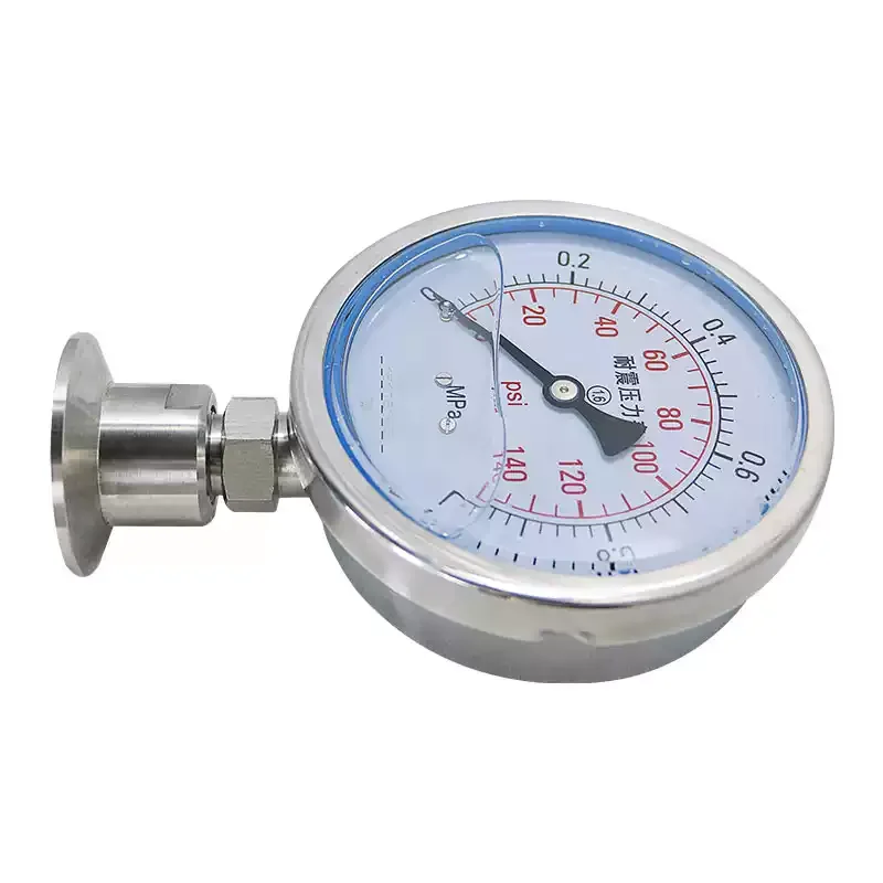 

Sanitary Diaphragm Pressure Gauge YTP100BF 50.5mm