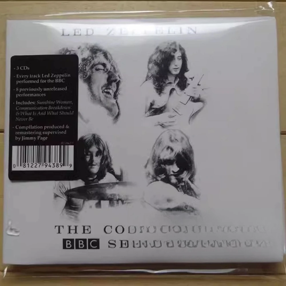 Led Zeppelin: The Complete BBC Sessions 3CD 1969-1971 Ao Vivo Hard Rock Jimmy Page Robert Plant Stairway Lacrado Novo