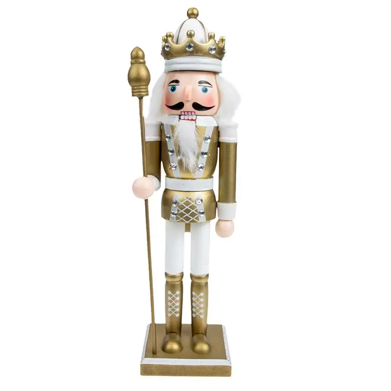 Giant Nutcracker 150cm Christmas Table Top Ornament Wooden Figurine Statue 31Cm Soldier Puppet Table Centerpieces