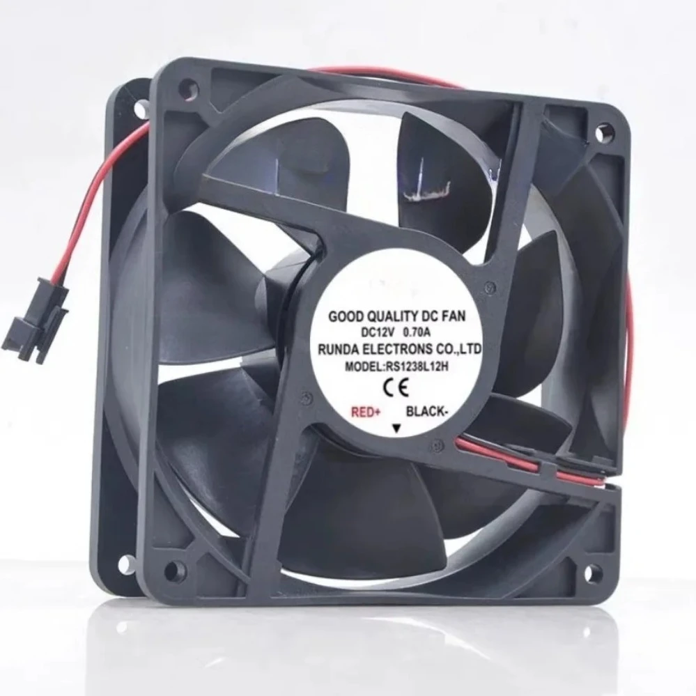 12038 RUNDAR S1238L12H DC12V 0.70A Welding Air Compressor Inverter Cooling Fan（002）