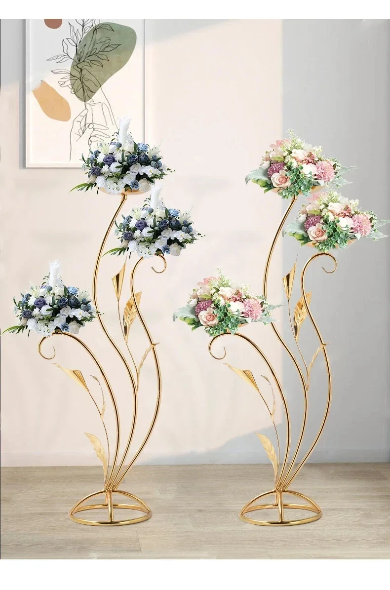 Blumenkorb-Ständer Hochzeits-Hintergrund Einweihungsgeschenk Blumenständer für Feierlichkeiten Festivals Zeremonien Geburtstag Verlobung – Detail 5