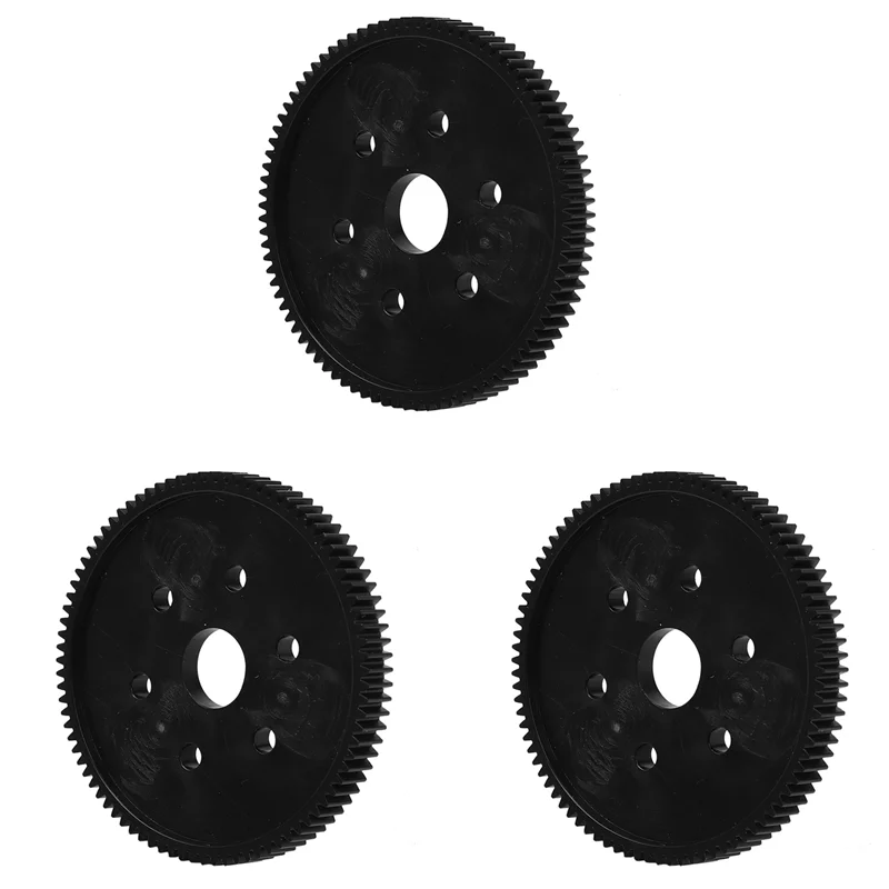 FBIL-3PC Model Car Driven Gear R86028 87T Plastic Gears For RGT 86100 1:10 RC Cars Accessories