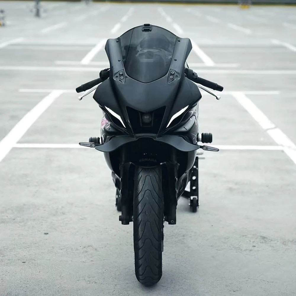 야마하 YZF R7 윈드 윙 에어로다이나믹스 페어링 윙렛 YZF-R7 GP 윙 모터사이클 프론트 스포일러 로어 스포일러 프론트 립 2022+ 썸네일 5