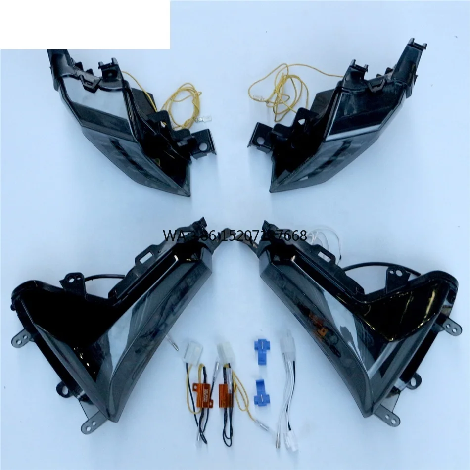 

Fit for TMAX 530 TMAX530 2017 2018 2019 SX DX Motorcycle Turn Signal Lights LED Indicators Lamp Front Rear Brake Light