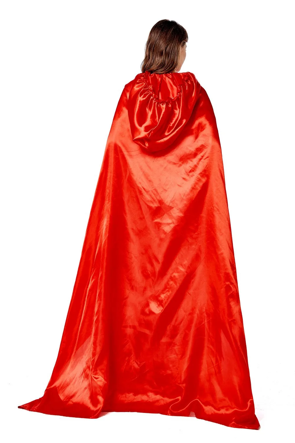 Costume de Petit Chaperon Rouge d'Halloween pour Femme, Robe de Soirée, Cosplay, Uniforme de Jeu, Robe de Barrage