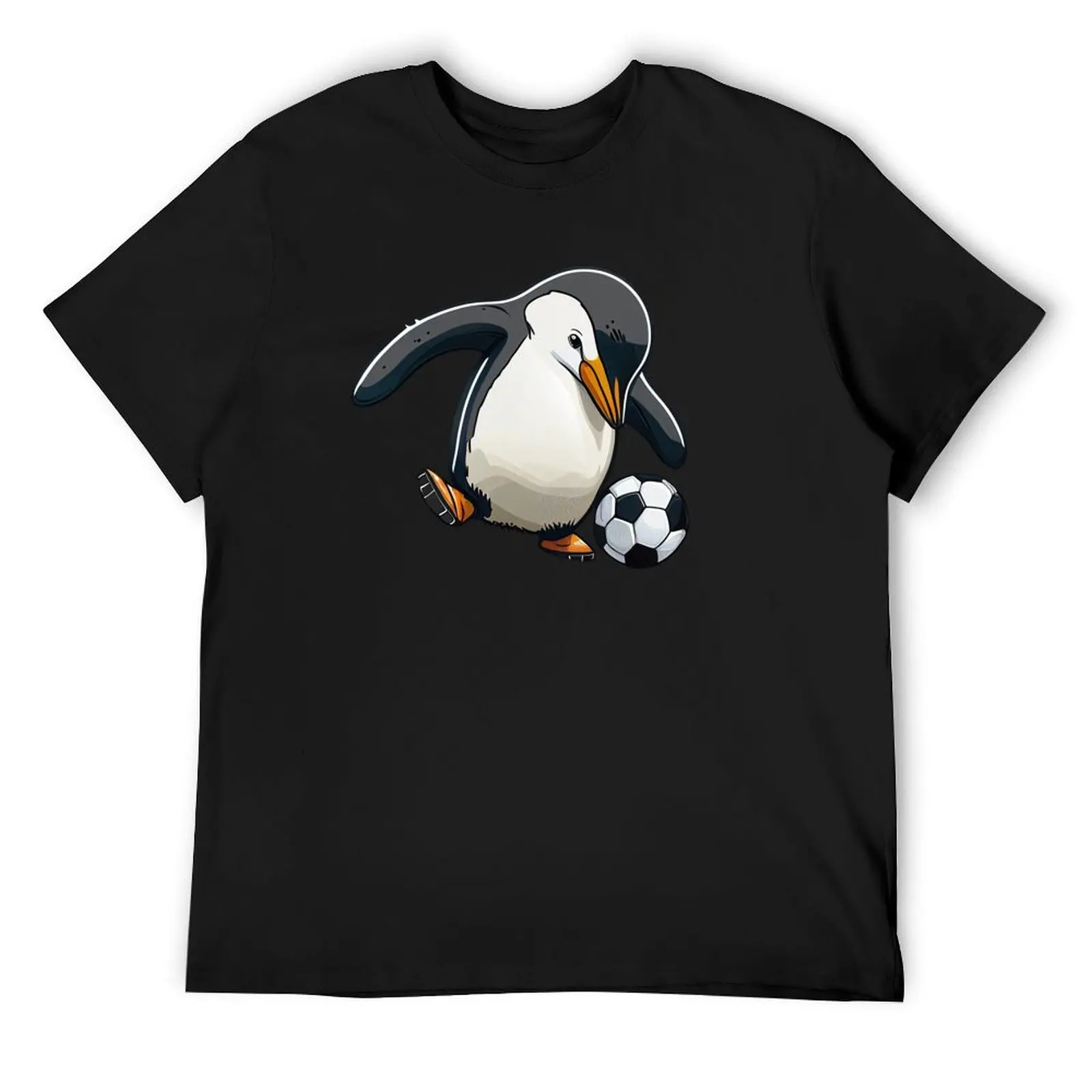 Penguin Playing Soccer | Soccer Penguin T-Shirt Blouse essential t shirt vintage anime shirt shirts men