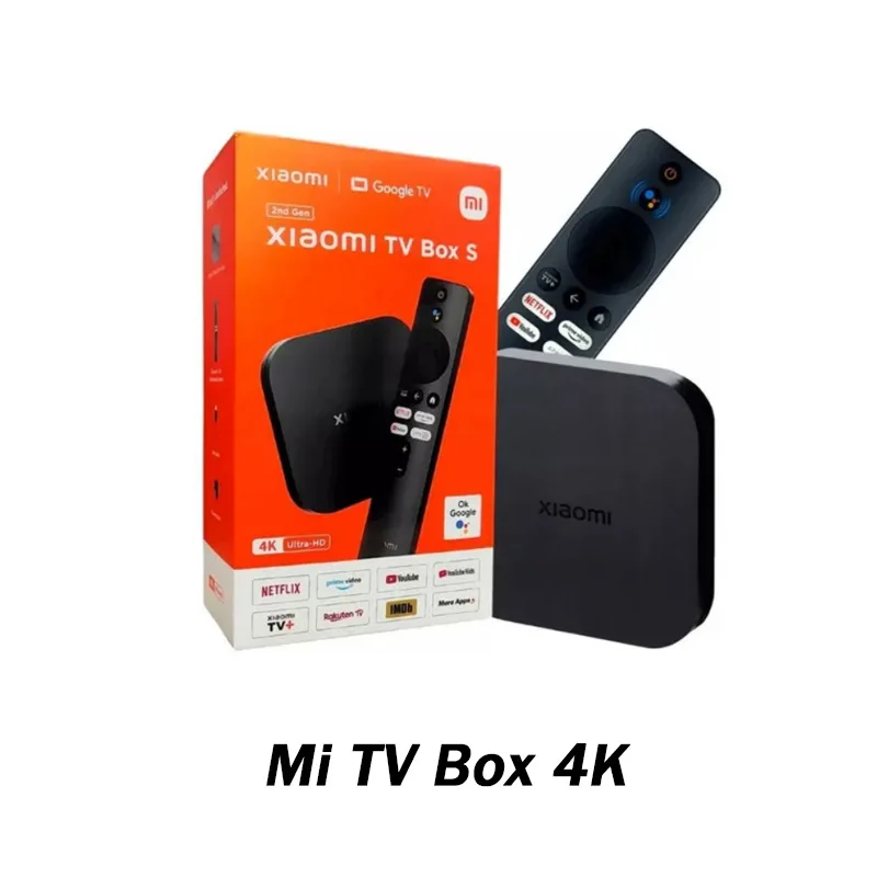 Xiaomi-Mi TV Box versión Global 2. ª generación/TV stick 4K Ultra HD Google TV 2GB 8GB Dolby Vision HDR10 + Asistente de Google Smart Mi Box