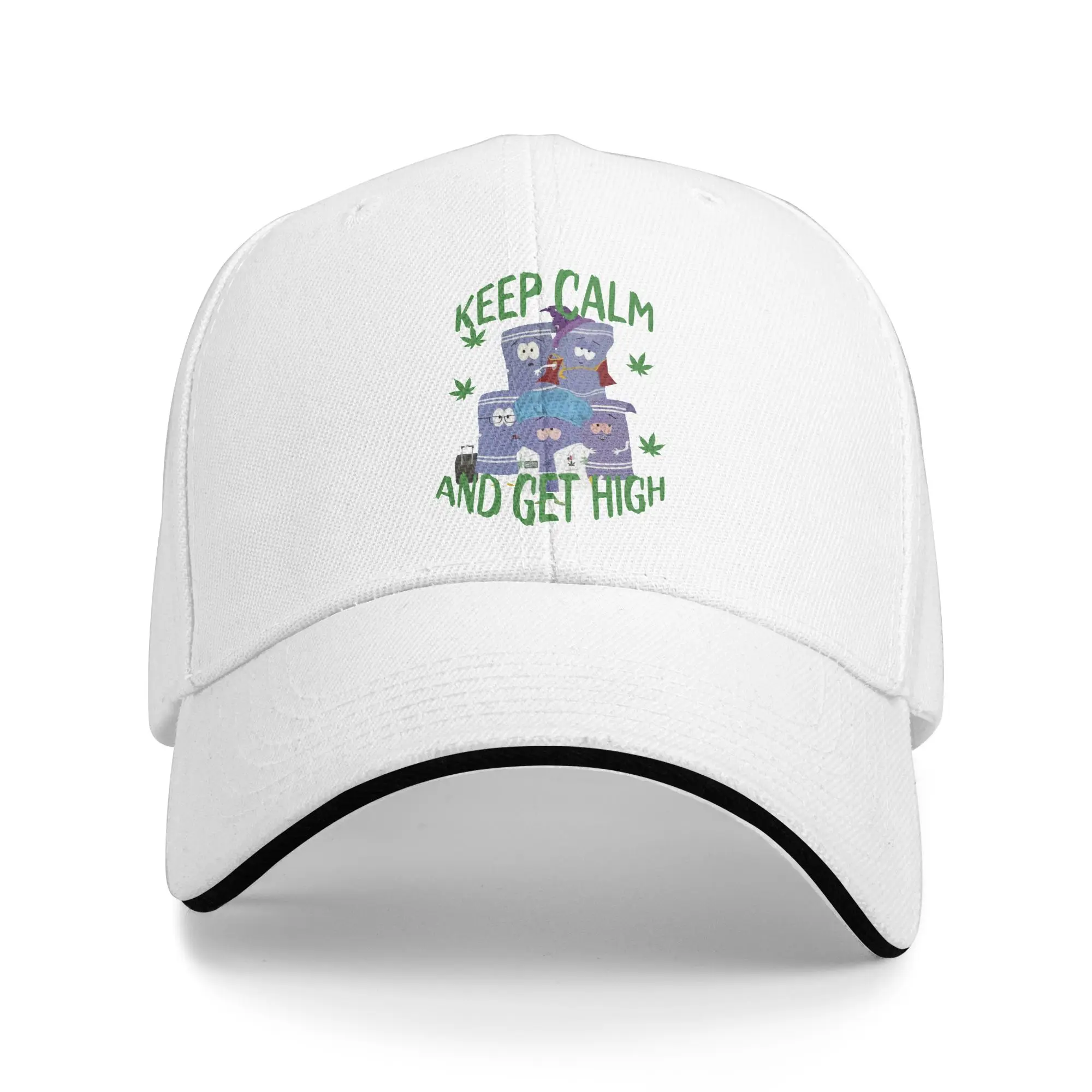 Gorra de béisbol ajustable con diseño de dibujos animados de South Park para hombre y mujer, gorra deportiva con protección solar