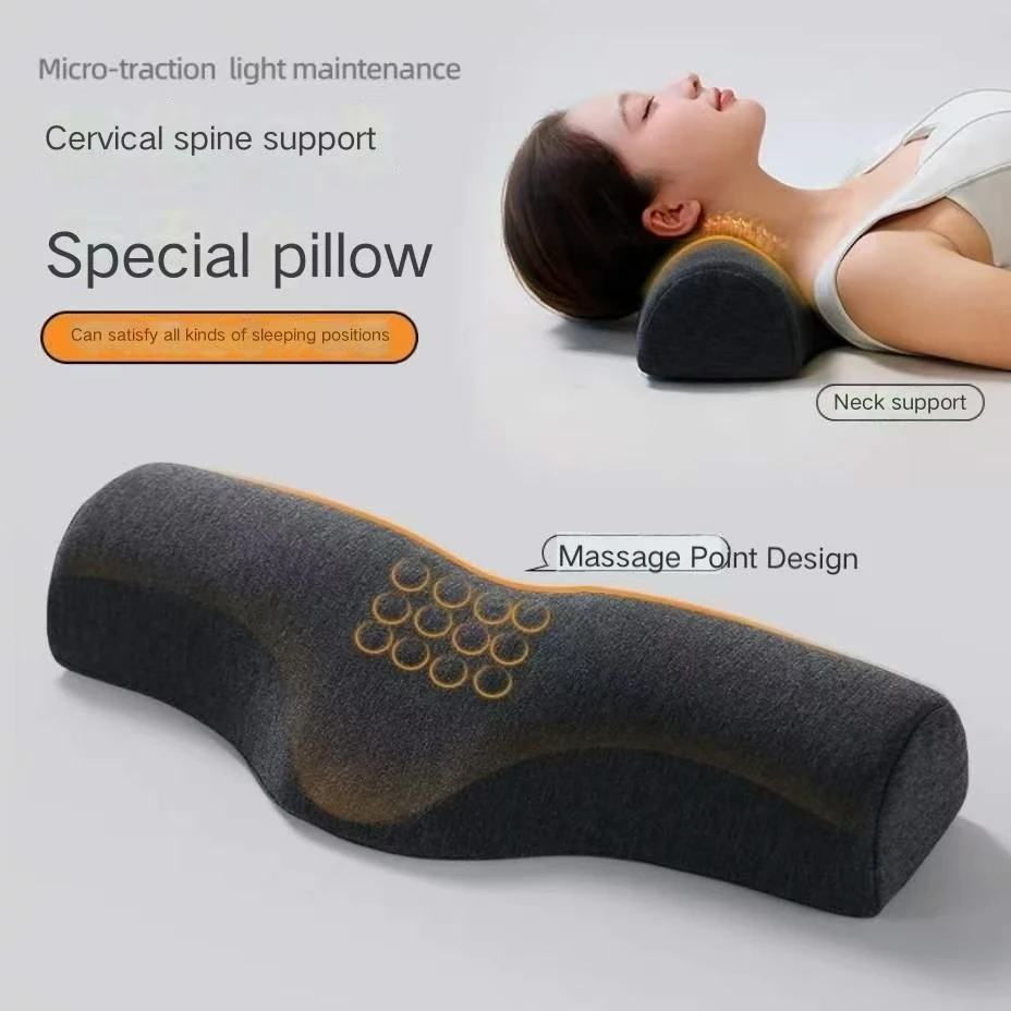 Special Pillow For Cervical Vertebra Pillow For Sleep Reversal Arch Reversal Cervical Vertebra Pillow Single Pillow Core Sleep N