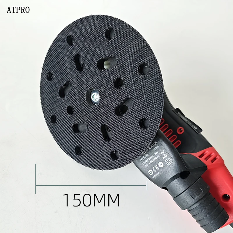 ATPRO 6 Inch 150mm Brushless Electric Sandpaper Machine Grinding Machine Grinding And Polishing Sanding Machine