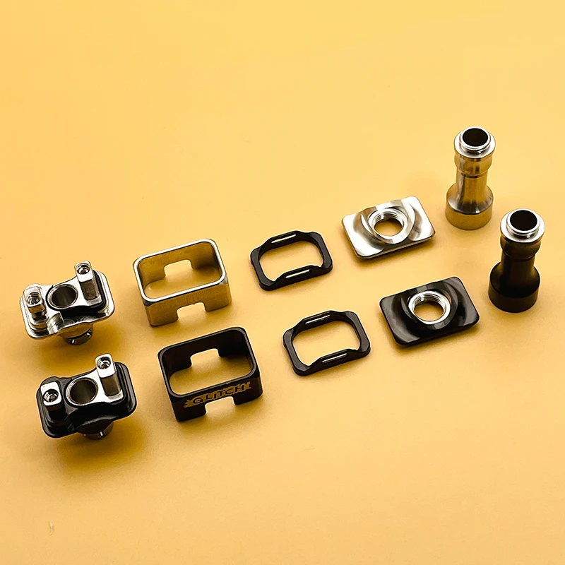 DSX UnKwn Glitch RBA Style RBA Bridge لـ Billet / BB / Boro Mod 7 قطعة 1.2 /2.0/ 2.5 / 3.0 / 3.5 / 4.0 / 4.5 مللي متر دبوس هوائي #5