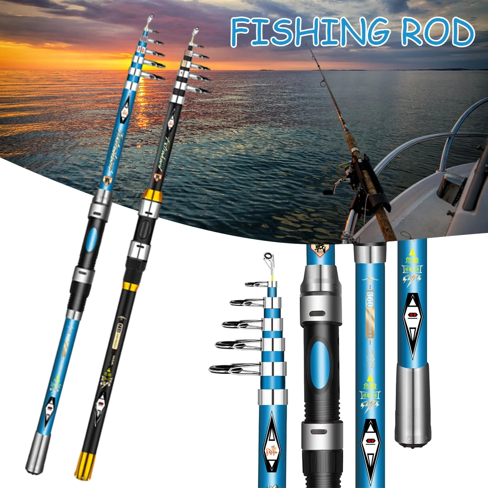 

Portable Lightweight Fishing Tool Long Range Fishing Rod Wear Resistant Fishing Gear Supplies for Saltwater Freshwater