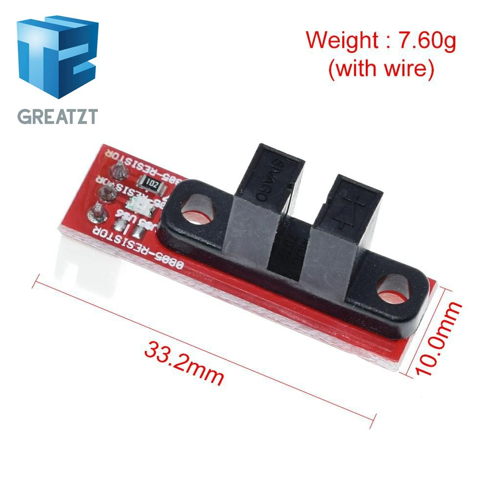 GREATZT Optical Endstop Light Control Limit Optical Switch for 3D Printers RAMPS 1.4
