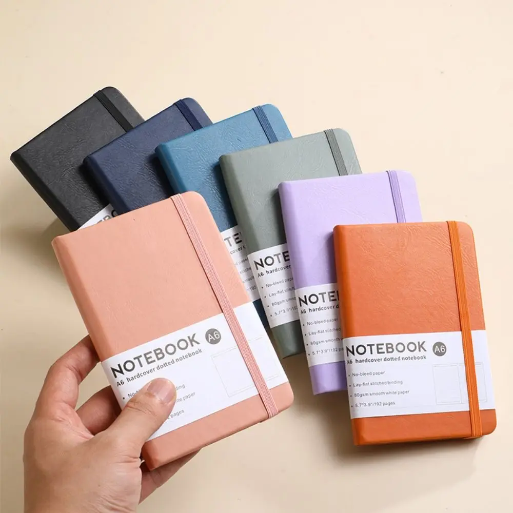 Strap Notebook A6 Mini Notebook Agenda Organizer Memo Tagebuch Planer Tasche Notizblock Notizen machen Verdickung