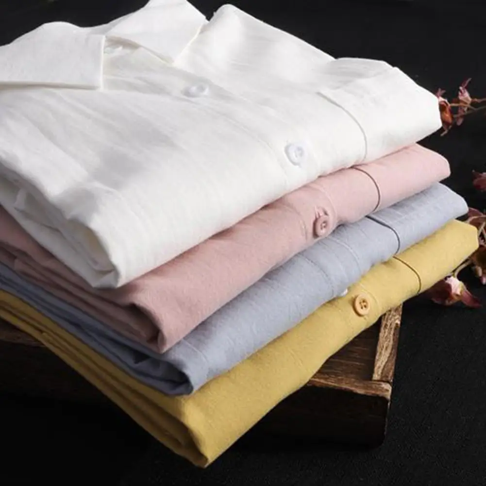 Lady Fall Spring Shirt Coat Women Shirt Long Sleeve Irregular Hem Mid Length Lapel Single-breasted Patch Pocket Cardigan 2025