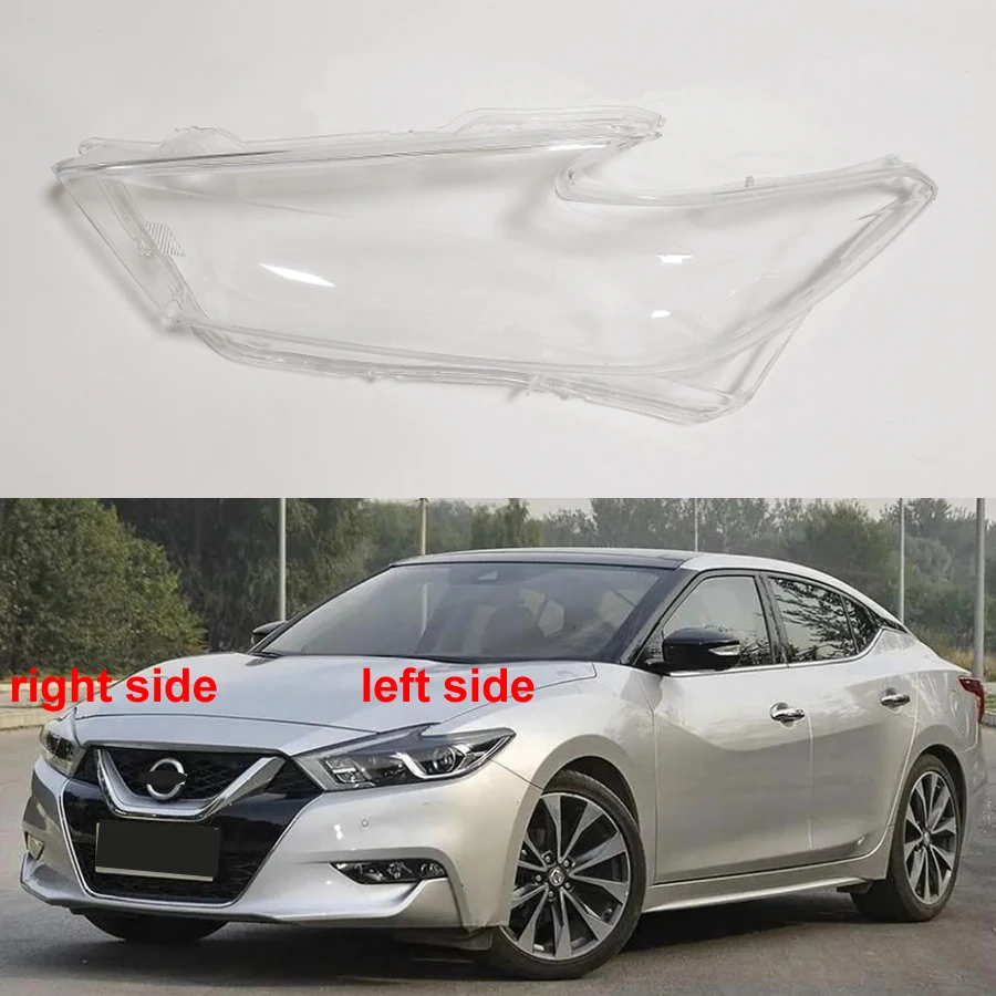 

For Nissan Cima 2016 2017 2018 Headlight Cover Transparent Lampshade Lamp Case Headlamp Shell Plexiglass Replace Original Lens