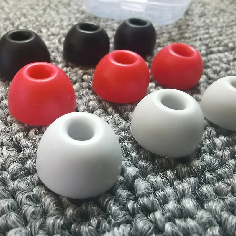 6 PCS Silicone Gel Fones de ouvido Dicas de ouvido para Beat Studio Buds TWS Fones de ouvido