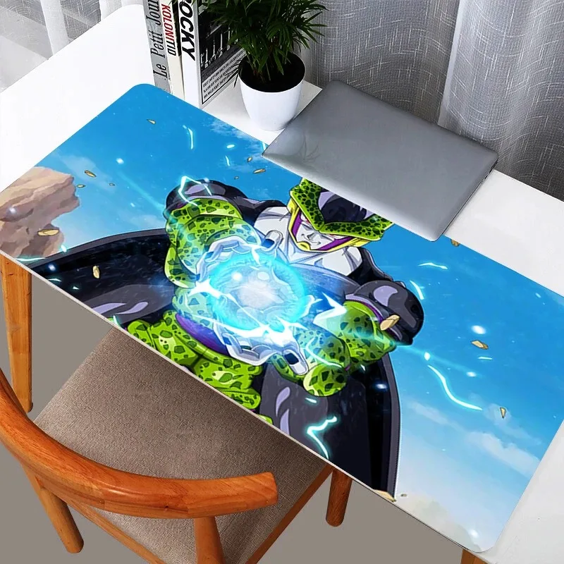 DBZ Dragon Ball Zellen-Mauspad, professionelle E-Sport-Gamer, Geschwindigkeit, PC, Gaming, Gummi-Tastatur, Notbook, Schreibtischunterlage, Mauspad, 800 x 300