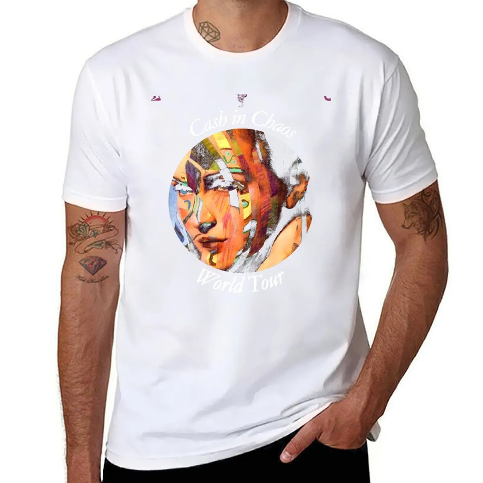 

LSU - Cash In Chaos - World Tour T-Shirt t shirt man luxury man t shirt cotton T-Shirt