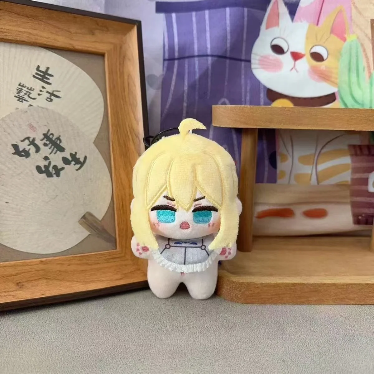 Chunibyo الأوهام الأخرى تاكاناشي ريكا ديكوموري ساناي توغاشي يوتا زي التميمة أفخم 10 سنتيمتر دمية لسلسلة المفاتيح قلادة تأثيري