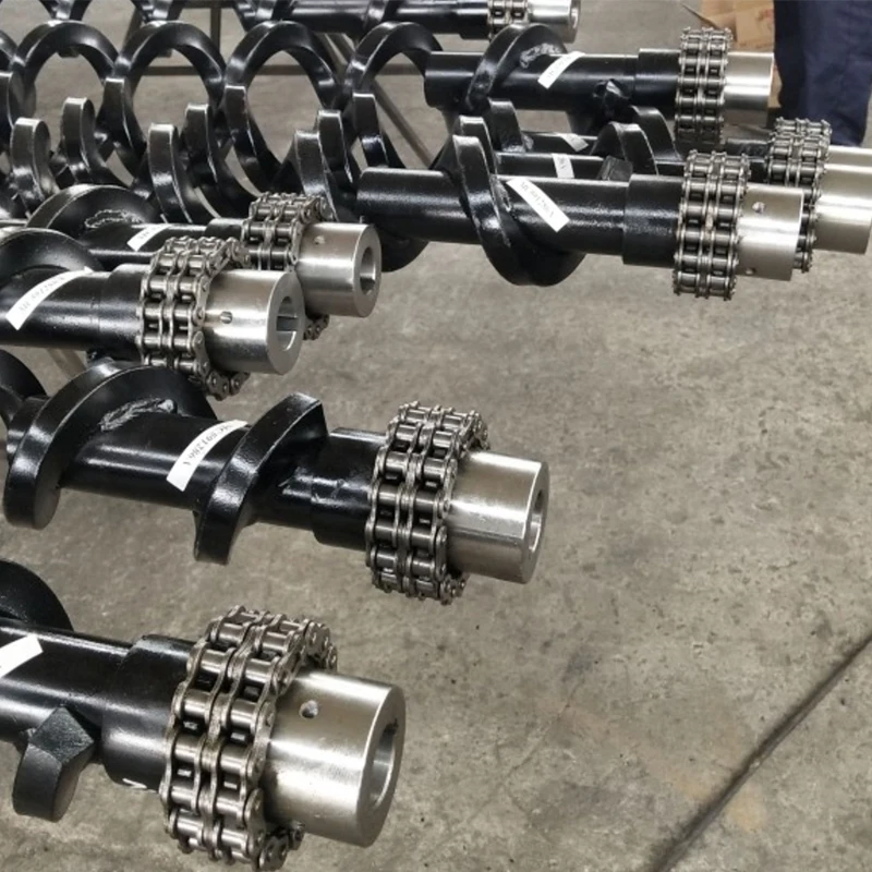 Factory Direct Spiral Auger Hollow Square Steel Screw Chip Conveyor Screw Shaft