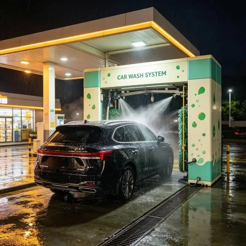 Automatic Car Wash Machine Customized High Efficiency Touchless Vehicle Cleaning System Smart Equipment