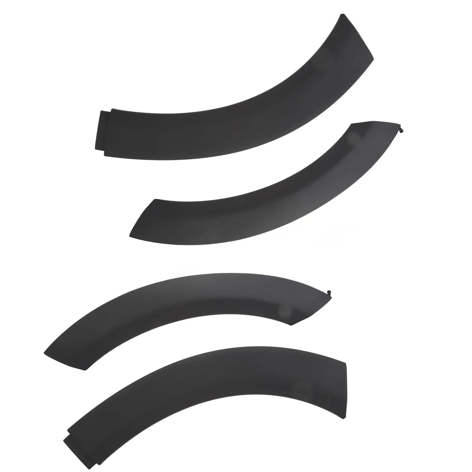 Wheel Mudguard Arch Cover Scratch Resistant Sporty Front Hood Wheel Arch Trim Fit for BMW Mini Cooper 2002-2008