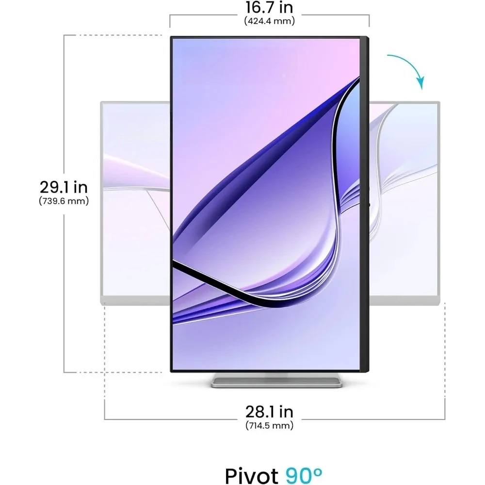 32 inch 4K USB-C Monitor for MacBook 90W Power Delivery P3 Color Gamut Adjustable Stand Outdoor Bean Bag Sofas