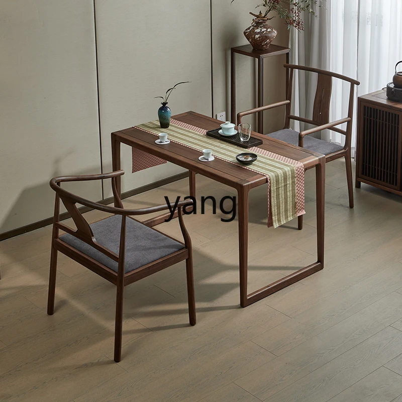 Yhl Chair round-Backed Armchair Tea Table Master Chair Coffee Table Light Luxury Dining Table and Chair Armchair Dozen