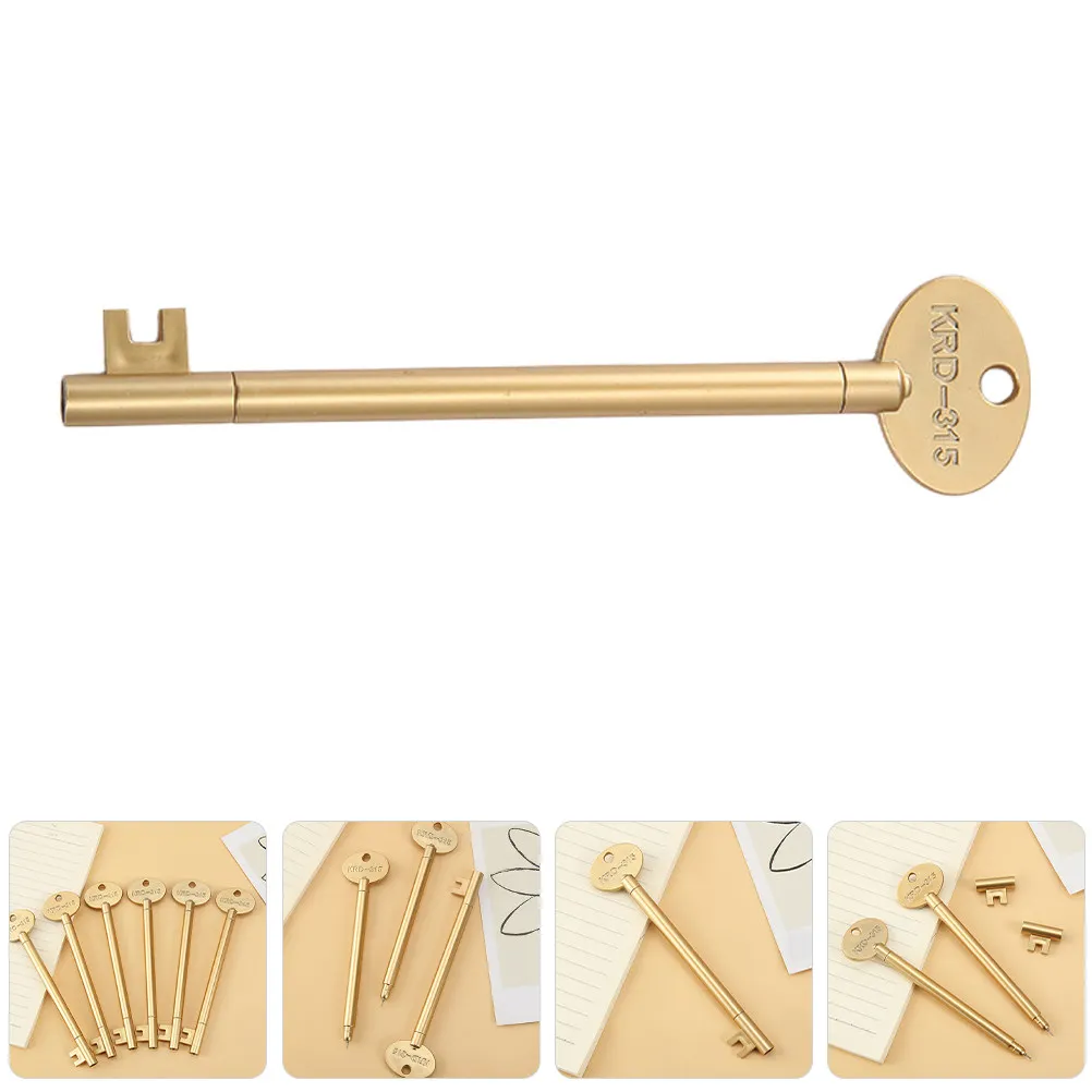 

12Pcs Key Modeling Gel Pens Portable Writing Tool Multipurpose Office Home Student Supplies Note Taking Cute Signature Pens