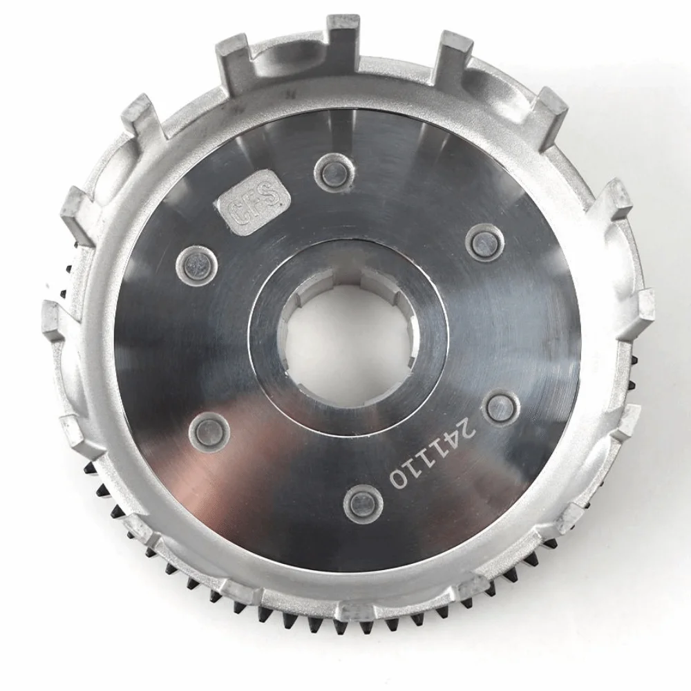 3 قطعة جديد Tc125/150/TMX 155 مخلب الإسكان دائم 70T 37T 21T سرعة مخلب الإسكان سلة القابض المعدنية Assy قطع غيار الدراجات النارية
