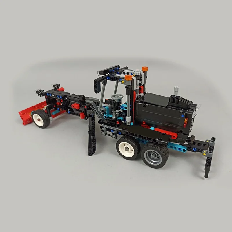 512 pièces MOC niveleuse routière modèle technique blocs de Construction Construction assembler bricolage créatif idée cadeau de noël brique jouets enfants