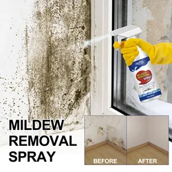 Mold Remover Spray Prevent Fungus Furniture Tile Wall Stains Removal Sink Descale Antibacterial Bathroom Mildew Cleaning Agent