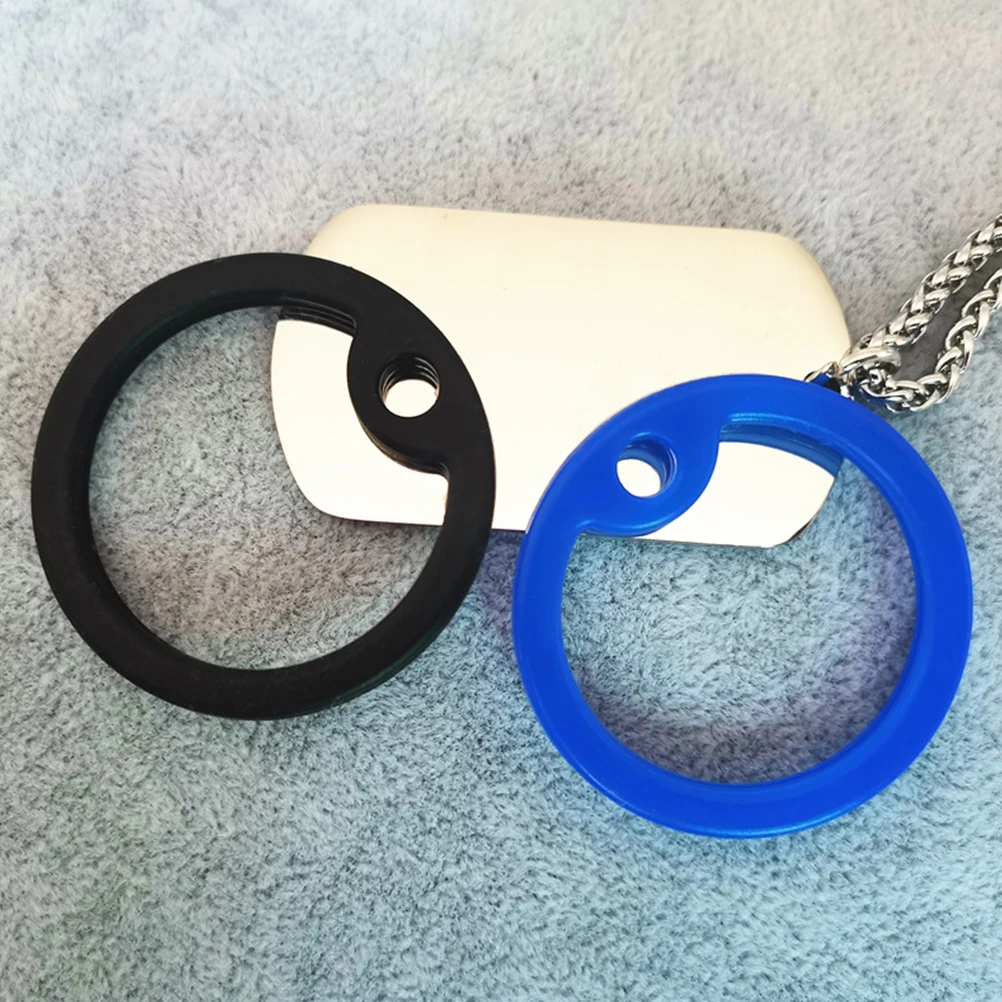 

20 Pcs Pet Tag Silencers Durable Silicone Rings Dog Name Tags Noise Reducing Mute Circles ID Supplies Lightweight Long Service