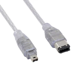 1.5M FireWire 1394 Cable IEEE 400 6PIN to 4PIN Data Cable
