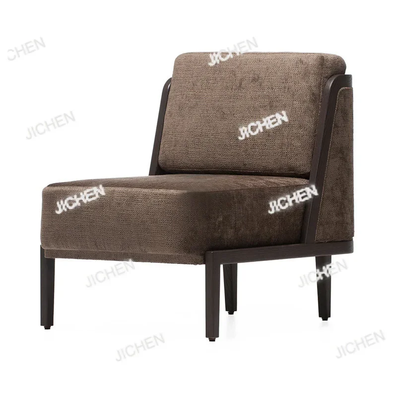 

Neu versandte Artikel Single Sofa Chair Homestay Solid Wood Rattan Leisure Chair Sales Department Backrest Negotiation Reception
